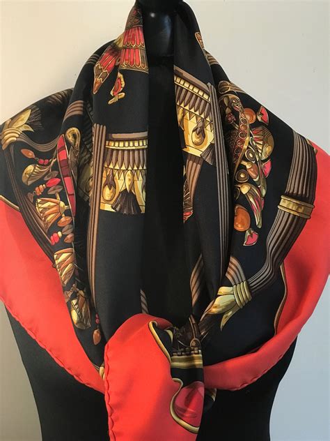 vintage hermes scarves germany|vintage hermes scarf price guide.